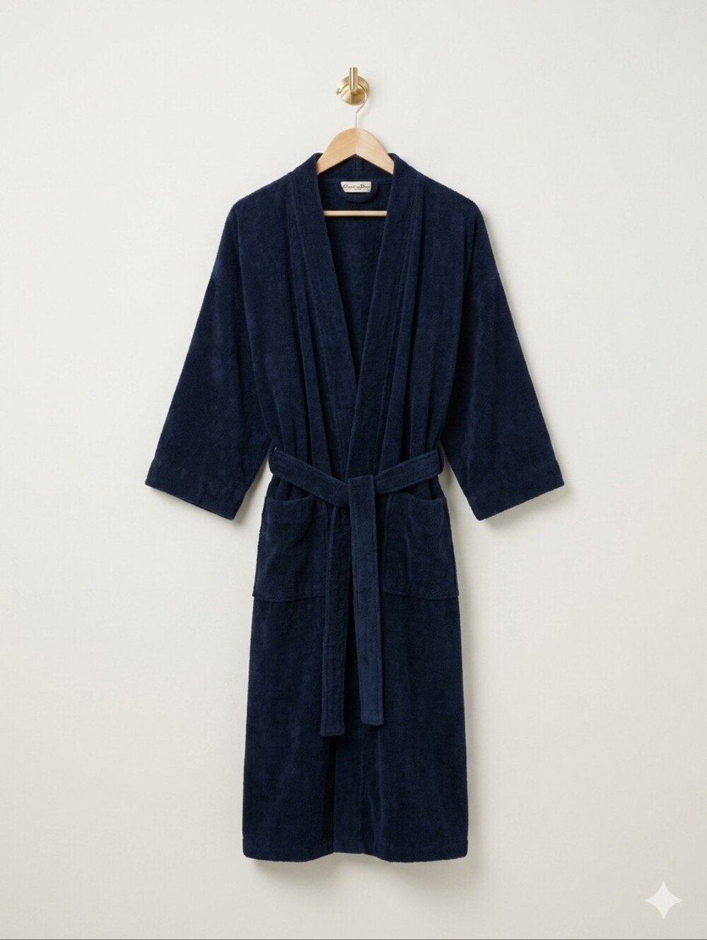 Christian Dior Vintage 90's Terry Cloth Bathrobe